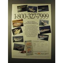 1989 OMC Boat Group Ad - Talk to Ten Companies