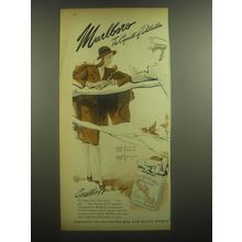 1945 Marlboro Cigarettes Advertisement - Marlboro the Cigarette of Distinction