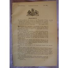 1873 Act of Parliament: Coroners Wapentake Langbaurgh