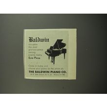 1952 Baldwin Piano Ad - Baldwin occupies the most glorious place among pianos