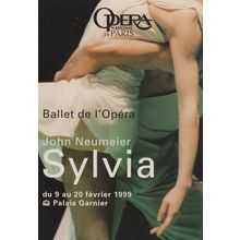 John Neumeier Sylvia Paris National Opera Advertising Postcard