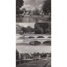 Bourton On The Water Gloucester 3x Real Photo Postcard s