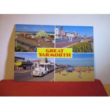 multiview, GREAT YARMOUTH, NORFOLK unused postcard by J. Salmon 2-29-11-09 (A) =