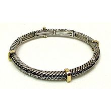 Stackable Stretch Bangle Braid Small