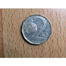 Czechoslovakia Ceska 2010 2 Koruna Coin