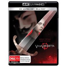 V for Vendetta 4 K Ultra HD | Natalie Portman, Hugo Weaving | Region Free