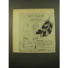 1961 Van Cleef & Arpels Jewelry Advertisement - Scheherazade