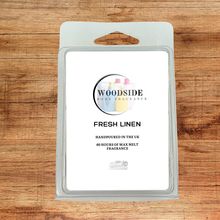 Woodside Home Fragrance Wax Melts - Fresh Linen