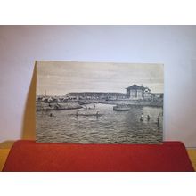 CHILDREN'S POND,. BEACH, DURBAN, S,. AFRICA unused antique postcard =