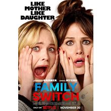 Family Switch (2023)_3 Movie Film Poster Canvas iconic design