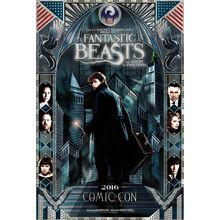 Fantastic Beasts and Where to Find Them (2016)_3 Movie Film Poster Canvas iconic