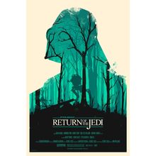 thereturnofthejedi Poster Canvas Movie Film Print A0 A1 A2 A3 A4 A5 A6 Art Wall