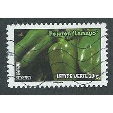 FRA 2012 ( LETTER 20g) 'GREEN VEGETABLES ' FINE USED (EBID41-161)