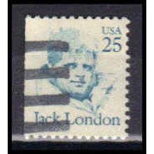 Used 2182 25c Jack London Fine BPS W1011