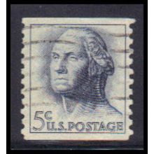Used 1229 5c George Washington Very Fine KA8480