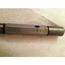 THE PIPE MACHINERY 944,946 INSPECTION GAGE GO NO GO PLUG GAGE .944 .946,AG