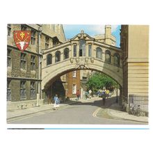 HERTFORD BRIDGE, , OXFORD , vintage postcard unposted =