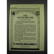 1929 The Cleveland Range Co. Ad - The Line