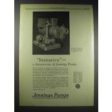 1929 Jennings Vacuum Heating Pump Ad - Initiative