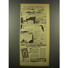 1939 Prince Albert Tobacco Ad - Niagara Falls