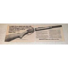 1974 Marlin 336C Rifle Ad - Take This Deer Hunting