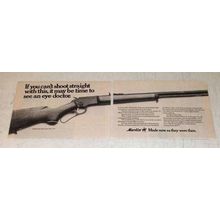 1974 Marlin 39A Rifle Ad - Shoot Straight With This