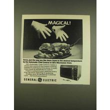 1976 General Electric Microwave Oven Ad - Magical