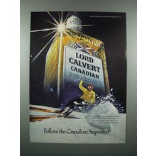 1979 Lord Calvert Canadian Whisky Ad - Superstar