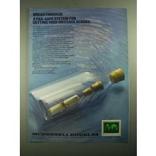 1987 McDonnell Douglas Ad - Tymnet Data Comunications Network