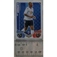 2010/11 Topps Match Attax Trading Card 95 Zat Knight, Bolton Wanderers