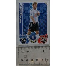 2010/11 Topps Match Attax Trading Card 96 Marcos Alonso, Bolton Wanderers