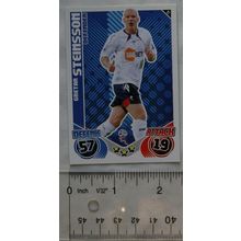 2010/11 Topps Match Attax Trading Card 93 Gretar Steinsson, Bolton Wanderers