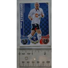 2010/11 Topps Match Attax Trading Card 93 Gretar Steinsson, Bolton Wanderers