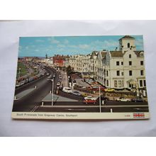 SOUTH PROMENADE, SOUTHPORT, LANCASHIRE unused postcard by E T W Dennis =