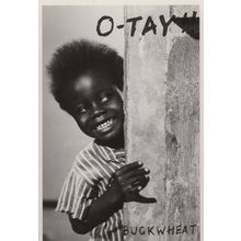 Buckwheat O-Tay Smiling African American Boy Comic Postcard
