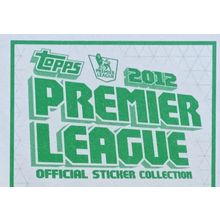 TOPPS PREMIER LEAGUE 2012 STICKERS 2011/2012
