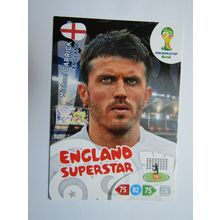 Michael Carrick - England - 2014 Panini Adrenalyn XL Brazil World Cup (ef1)