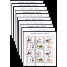 Macao Macau Street traders 10 Sheetlets WHOLESALE 1998 MNH SG#1023-1028