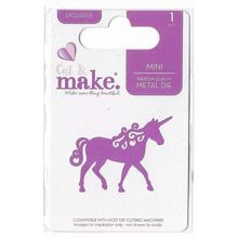 Cut & Make. Unicorn Die Set. 1 Piece. Cardmaking Scrapbooking Die Cutting Crafts