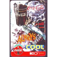 Coca Cola Econminimart S'pore TransitLink Train/Bus Card