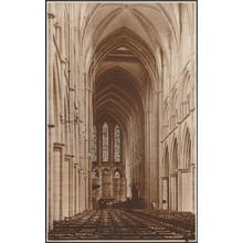 The Nave, Truro Cathedral, Cornwall, 1923 - Judges RP Postcard