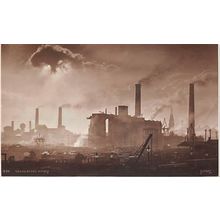 1530 : Leeds Steel Works : a Judges real photo-style postcard pu 1925