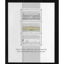 GERMANY 1986 IMPORTANT BUILDINGS MINIATURE SHEET MNH SG MS2136 note