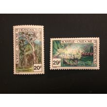 ICOLLECTZONE New Caledonia 474-475 VF NH