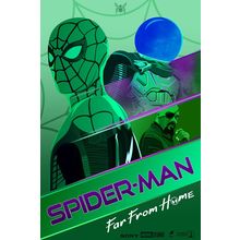 Spider Man Far From Home 55 Poster Canvas Movie Film Print A0 A1 A2 A3 A4 A5 A6