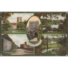 Multiview, Tanfield, Yorkshire, 1914 - Jay-Em-Jay Postcard