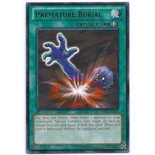 YuGiOh War of the Giants - BP02-EN135 - Premature Burial - 1st Edition