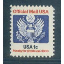 O127 1c Eagle Fine MNH Q3173