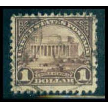 Used 571 $1 Lincoln Memorial Barely Clears M09792
