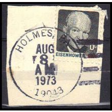 Used 1394 8c Dwight Eisenhower Holmes, PA. E1364